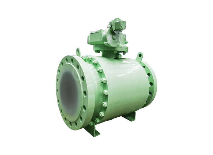 Side Entry Trunnion Mounted Ball Valve